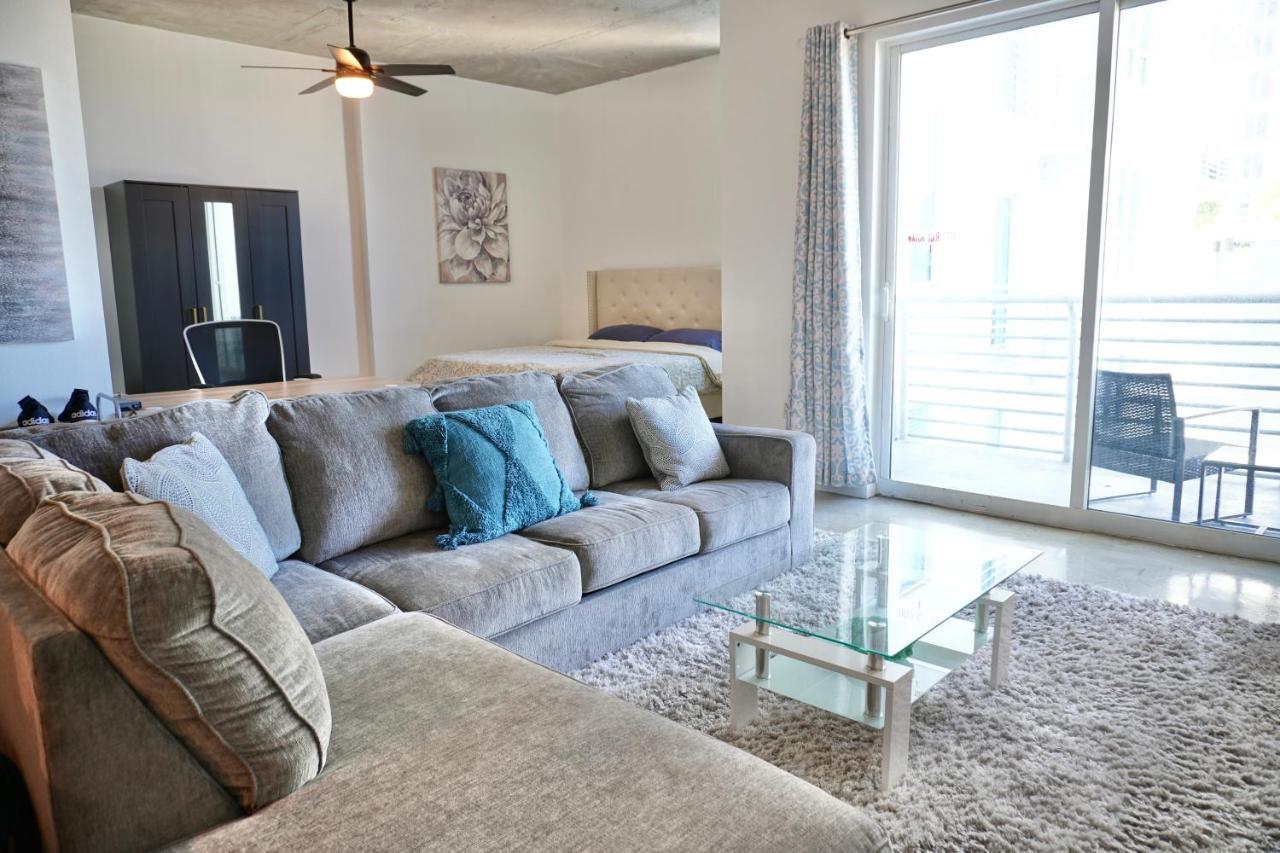 1Br Loft In Downtown With Bay View And Workspace Miami Dış mekan fotoğraf