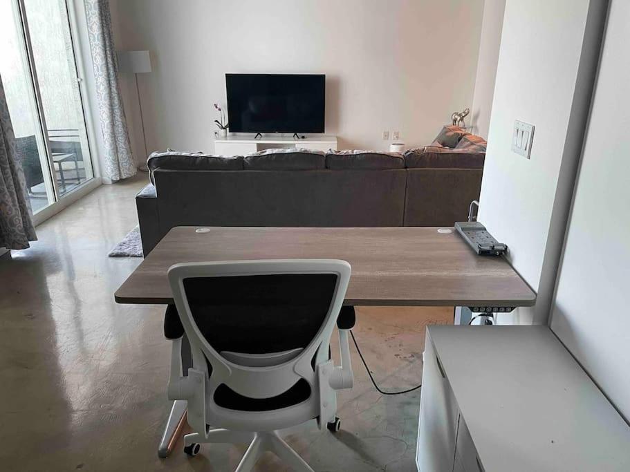 1Br Loft In Downtown With Bay View And Workspace Miami Dış mekan fotoğraf