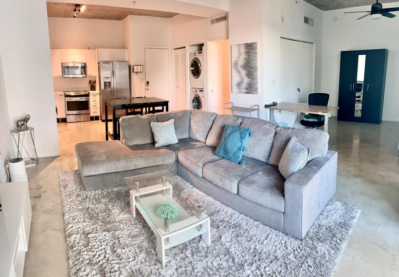 1Br Loft In Downtown With Bay View And Workspace Miami Dış mekan fotoğraf