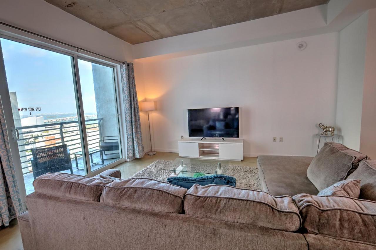1Br Loft In Downtown With Bay View And Workspace Miami Dış mekan fotoğraf